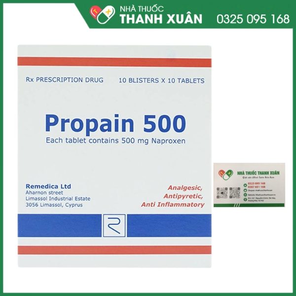 Propain - Điều trị viêm khớp dạng thấp, thoái hóa khớp